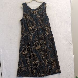 Studio I Women's 2 Pc Paisley Formal Business Dress Size 18W